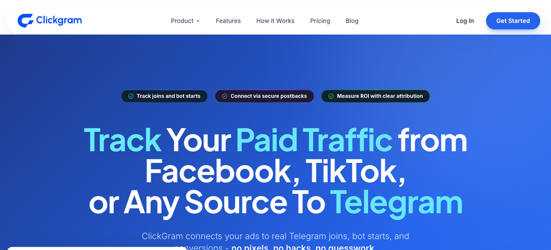 ClickGram screenshot